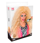 Blonde Oversized Frise' Wig In Box
