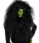 Black Oversized Frise' Wig In Box