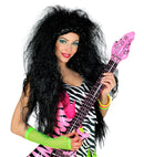Black Oversized Frise' Wig In Box
