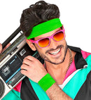 Pair Of Neon Green Wristbands