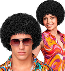 Black 70S Disco Wig In Polybag