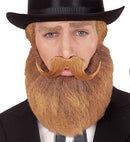 Blond Beard & Moustache