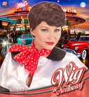 50S Wig With Neckscarf