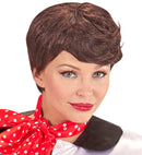 50S Wig With Neckscarf