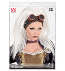Steampunk Wig With Goggles In Polybag