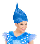 Blue Trolly Wig