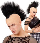 Black Crest Punk Headpiece In Polybag