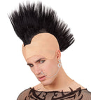 Black Crest Punk Headpiece In Polybag