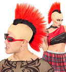 Red Crest Punk Headpiece