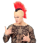 Red Crest Punk Headpiece