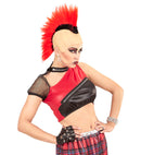 Red Crest Punk Headpiece