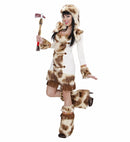 Weeko Indian Girl  Dress, Hood, Leg Warmers 