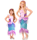 Mermaid  Dress, Headband With Starfish 