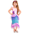 Mermaid  Dress, Headband With Starfish 