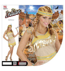 Indian  Dress, Belt, Headband 