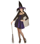 Purple Glimmer Witch  Shirt, Skirt, Cape, Hat 