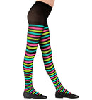 Multicolor Striped Pantyhose