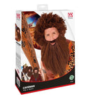 Caveman Wig & Beard In Box