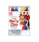 Set Of 5 Makeup Sticks With Sharpener