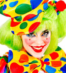 Clown Makeup Set  4 Makeup Sticks, Red & White Makeup In Tray, Applicator 