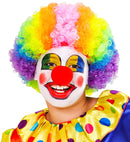 Clown Makeup Set  4 Makeup Sticks, Red & White Makeup In Tray, Applicator 