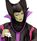 Witch Makeup Set  4 Makeup Sticks, Black & Green Makeup In Tray, Applicator 