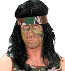 Soldier Makeup Set  4 Makeup Sticks, Brown & Green Makeup In Tray, Applicator 