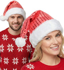 Sequin Santa Claus Hat
