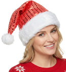 Sequin Santa Claus Hat