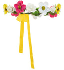 Flower Diadem With Ribbon