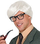 White Multicharacter Wig In Box