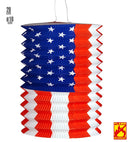 Usa Lantern Ø 16 Cm - H 28 Cm - Flame Retardant