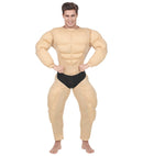 Bodybuilder  Muscle Overalls With Slip 
