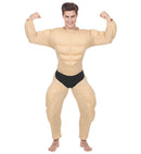 Bodybuilder  Muscle Overalls With Slip 