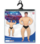 Bodybuilder  Muscle Overalls With Slip 
