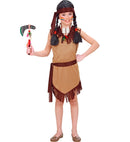 Indian Girl  Dress, Belt, Headband 