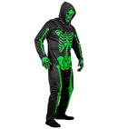 Neon Skeleton  Overalls, Gloves, Mask 