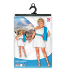 Greek Goddess  Dress With Shoulder Drape, Belt, Laurel Wreath 