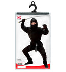 Ninja  Hooded Coat, Pants, Belt, Mask, Arm & Leg Ties 