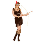 Indian  Dress, Headband With Feather 