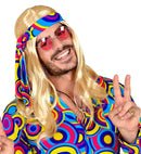 Blonde 70S Disco Fever Wig With Headband In Box