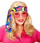 Blonde 70S Disco Fever Wig With Headband In Box