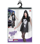 Screaming Ghost Lady  Hooded Dress, Poncho 