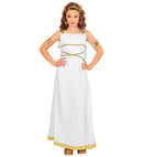 Greek Goddess Costume for Girls Image 1