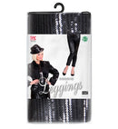 Black Sequin Leggings