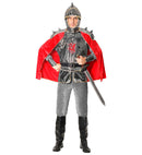 Knight  Tunic With Armour & Cape, Belt, Helmet 
