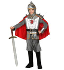 Knight  Tunic With Armour & Cape, Belt, Helmet 