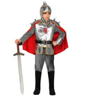 Knight  Tunic With Armour & Cape, Belt, Helmet 