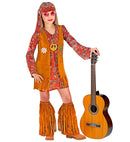 Hippie  Dress, Vest, Headband, Fringe Boot Covers 
