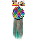 Rainbow Sequin Hat With Meche Dream Hair